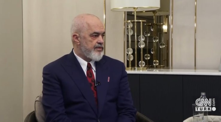 PM Rama tells CNN Turk Albania welcomes Turkish companies for investment