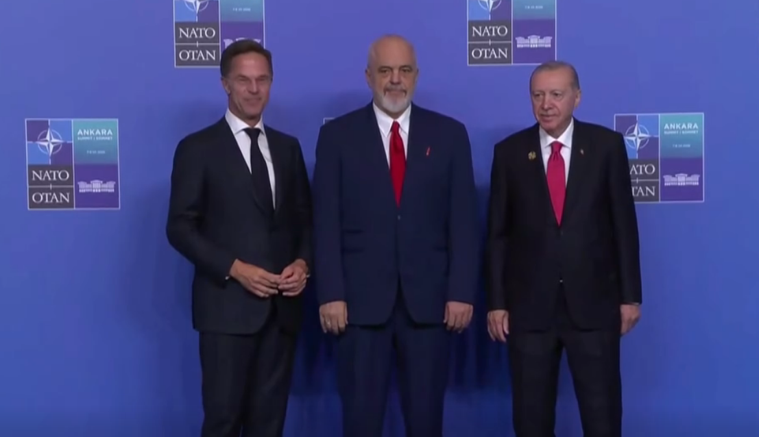 PM Rama welcomed by Rutte and Erdogan at official NATO Summit reception