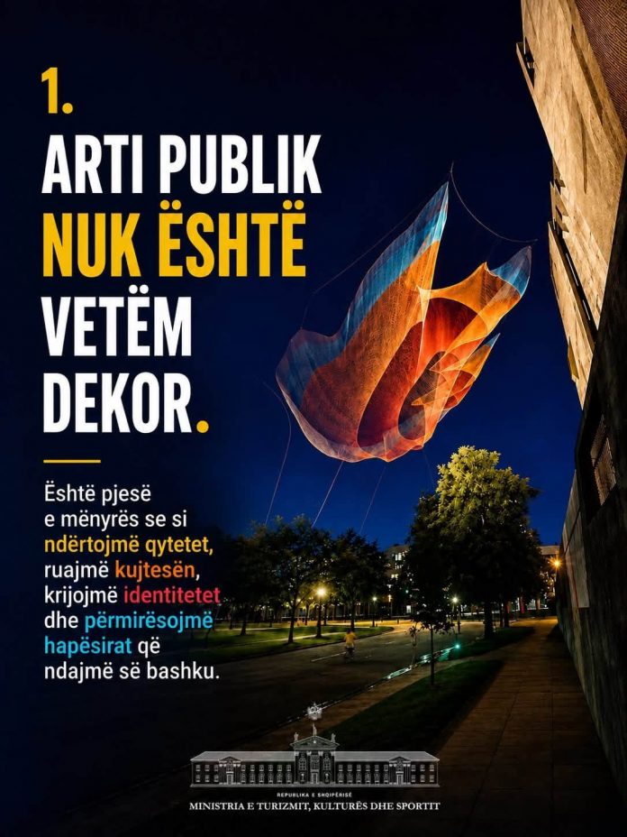 Albania establishes new commission for public art