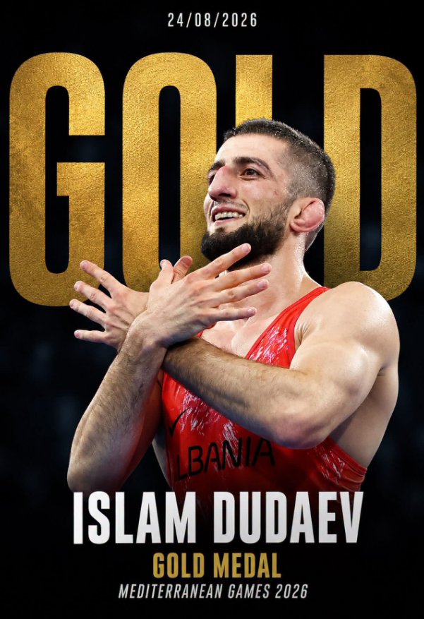 Islam Dudaev Makes History with Albania’s First Gold at Taranto 2026
