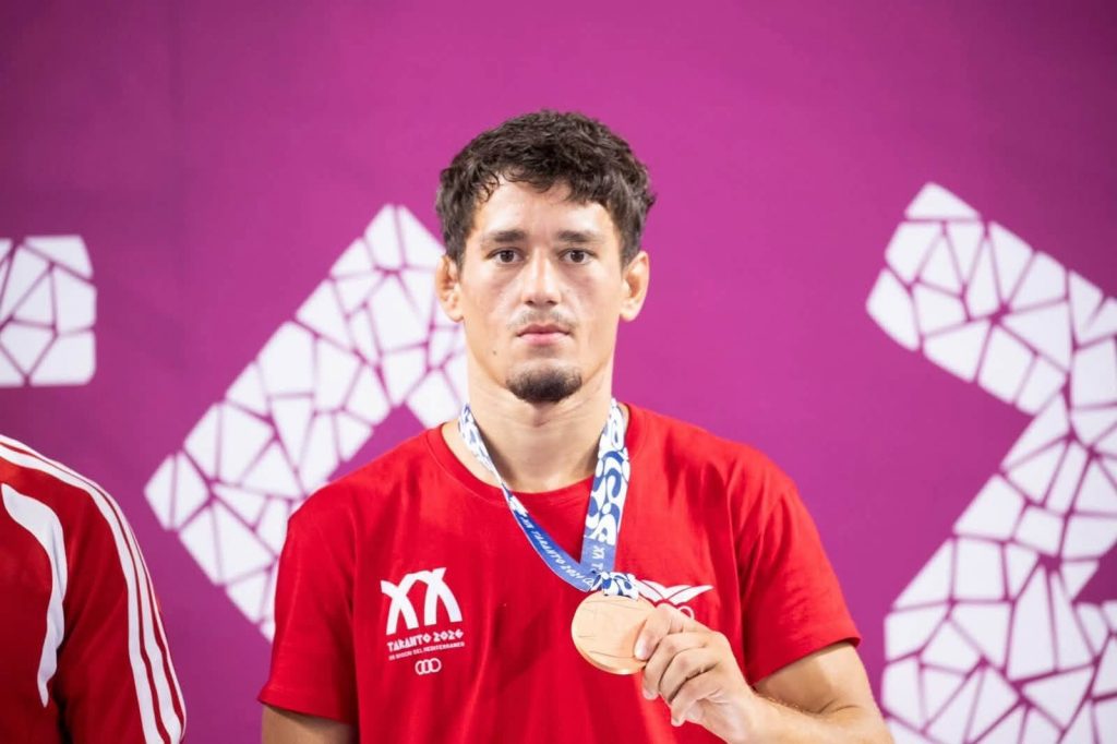 Albania wins first medal at Taranto 2026, Ardit Zeneli takes bronze in wrestling