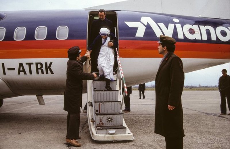 Mother Teresa’s first visit to Albania