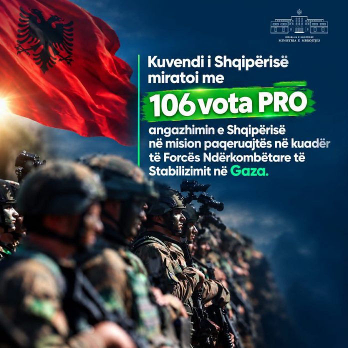 Gaza Mission, Nufi: Albania Stands Shoulder to Shoulder with US in Peace Efforts