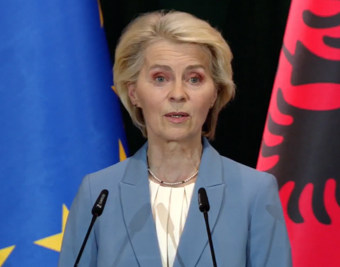Von der Leyen: Albania Making Strong Progress on Growth Plan, More Than 80% of Reforms Completed
