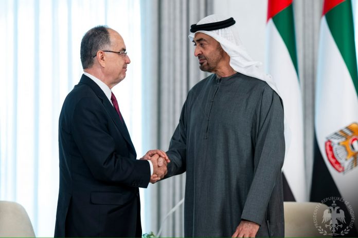 Begaj Received by UAE President, Focus on Investment and Bilateral Cooperation