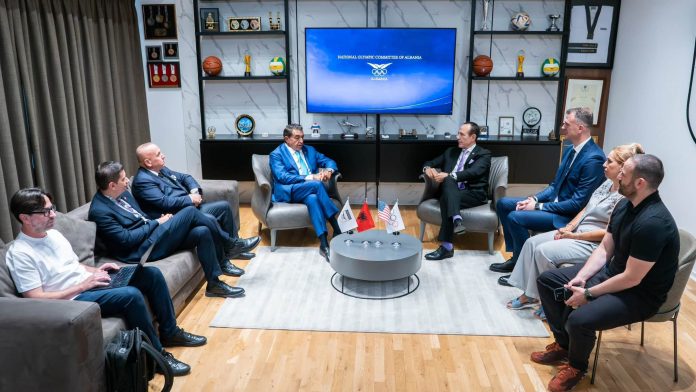 Ylli Meets US Special Envoy Paolo Zampolli as Sports Diplomacy Takes Center Stage