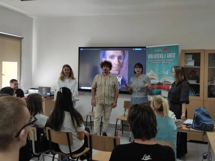 ‘Art Library’ Introduces Young People to Leading Figures of Albanian Visual Art