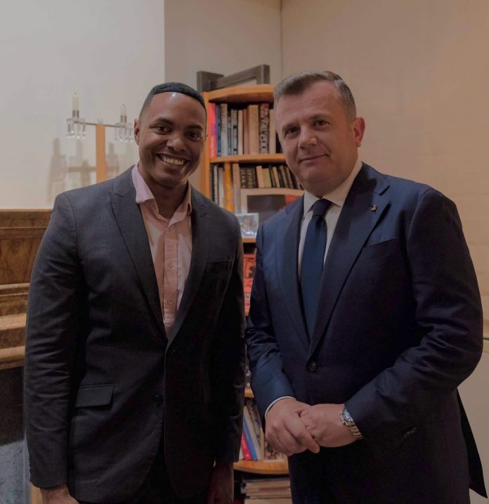 Balla Meets Congressman Ritchie Torres in the Bronx, Home to Albanian-American Community