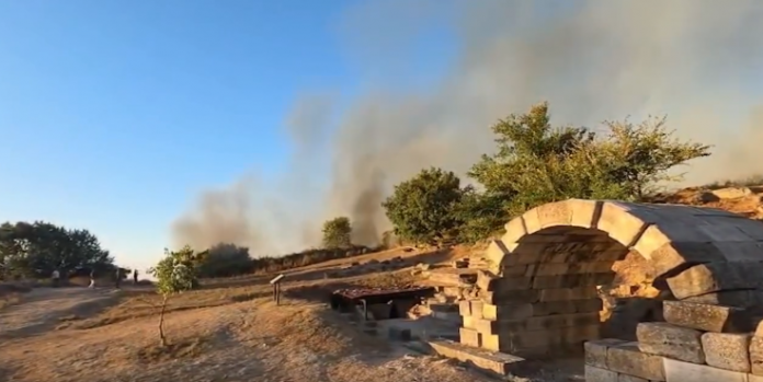Gonxhja: No damage to Apollonia monuments as firefighting operation continues
