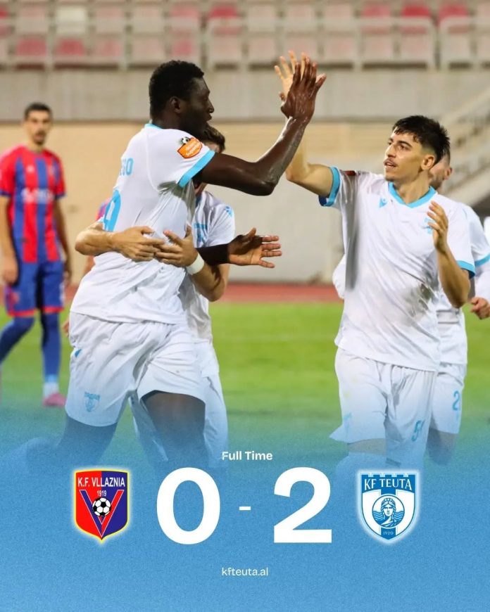Teuta Continue Positive Run with Away Win over Vllaznia
