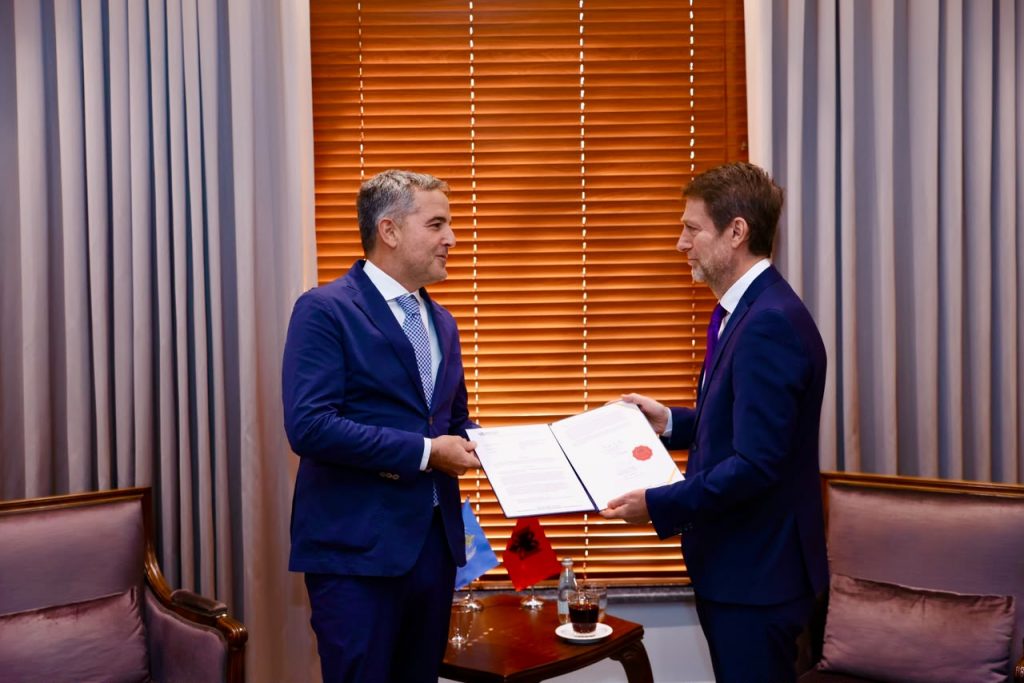Hoxha Meets New WHO Representative in Albania: Strengthening Partnership on Health Reforms