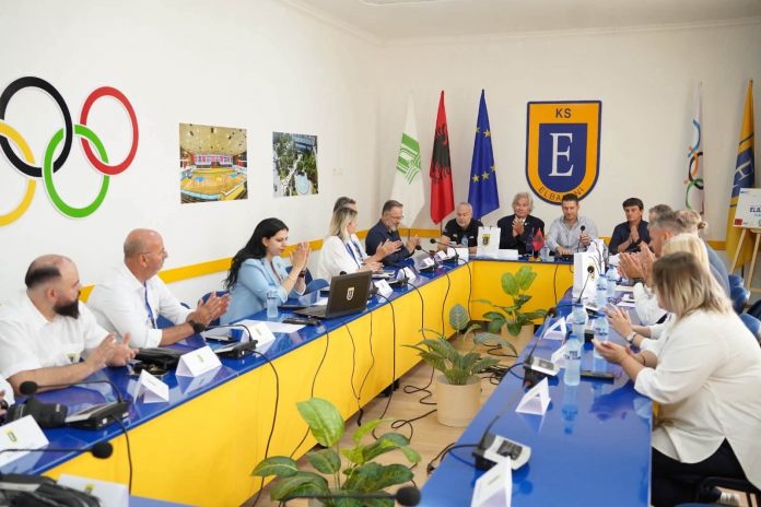 Elbasan presents bid for European City of Sport 2027