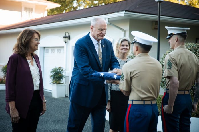 Ambassador Wendt begins mission in Tirana as US flag raised at official residence