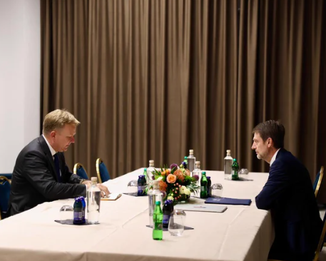 Albania’s Foreign Minister Hoxha meets EU envoy Sorensen: Kosova-Serbia dialogue essential for regional stability