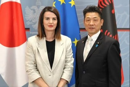 Albania and Japan discuss stronger bilateral defence ties