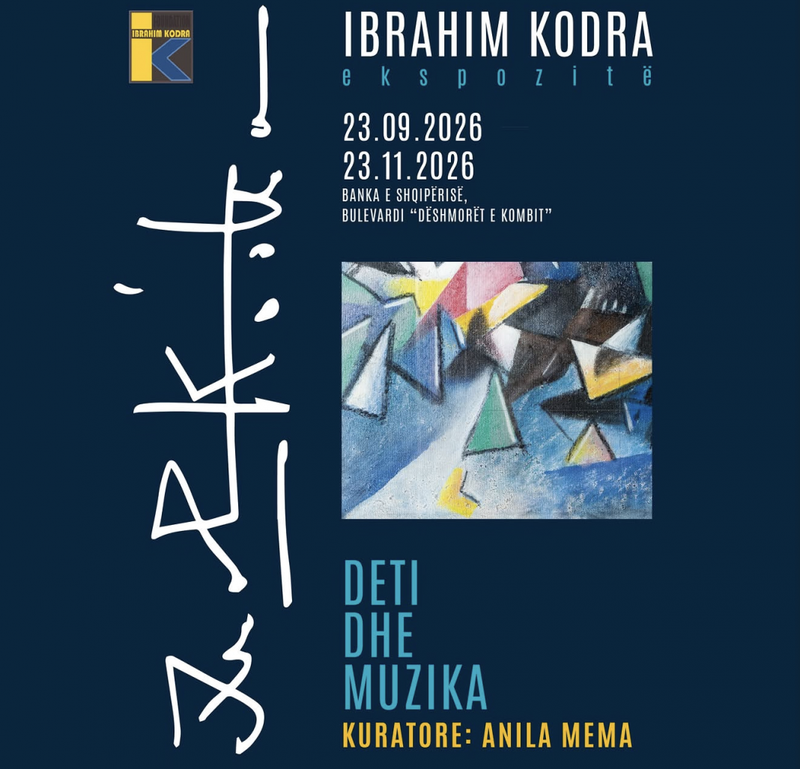 Ibrahim Kodra exhibition “The Sea and Music” to open in Tirana on September 23