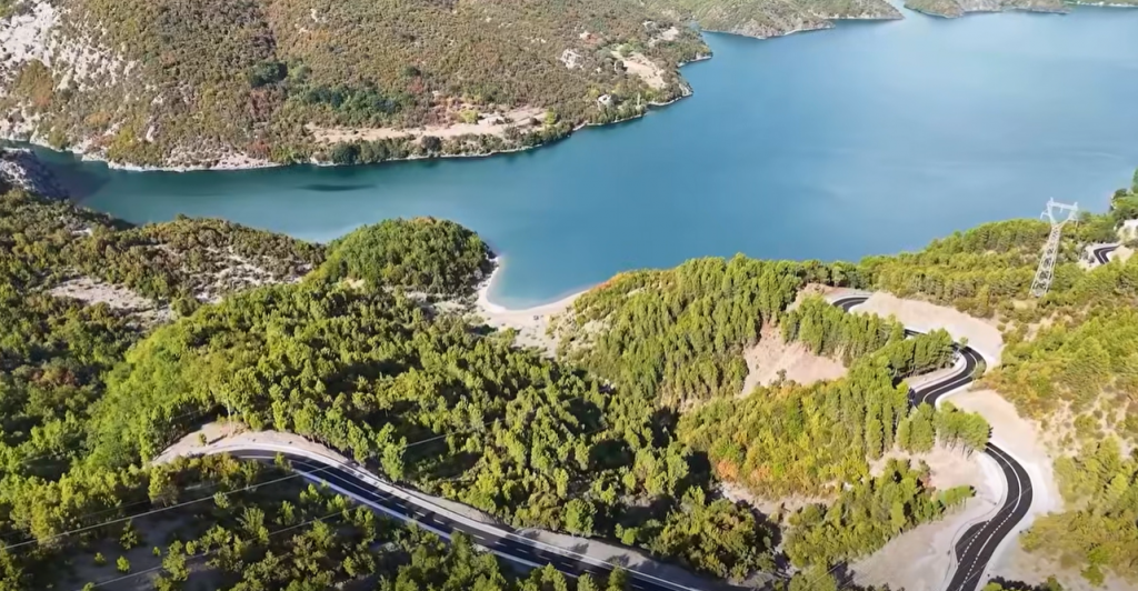 Koman road transformed to boost tourism in northern Albania