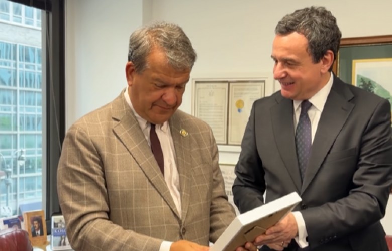 Kosova PM Kurti discusses permanent U.S. base at Bondsteel with American congressman