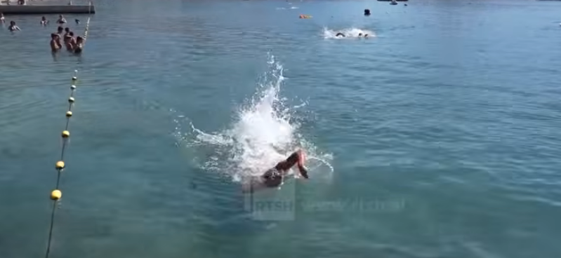 Saranda swimming team trains around 60 children