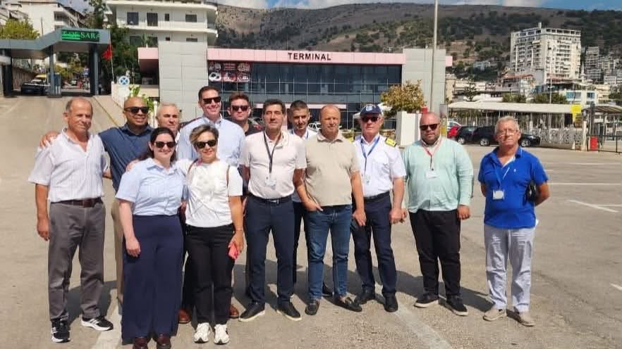 U.S. Coast Guard exchanges port security practices with Albanian counterparts in Saranda