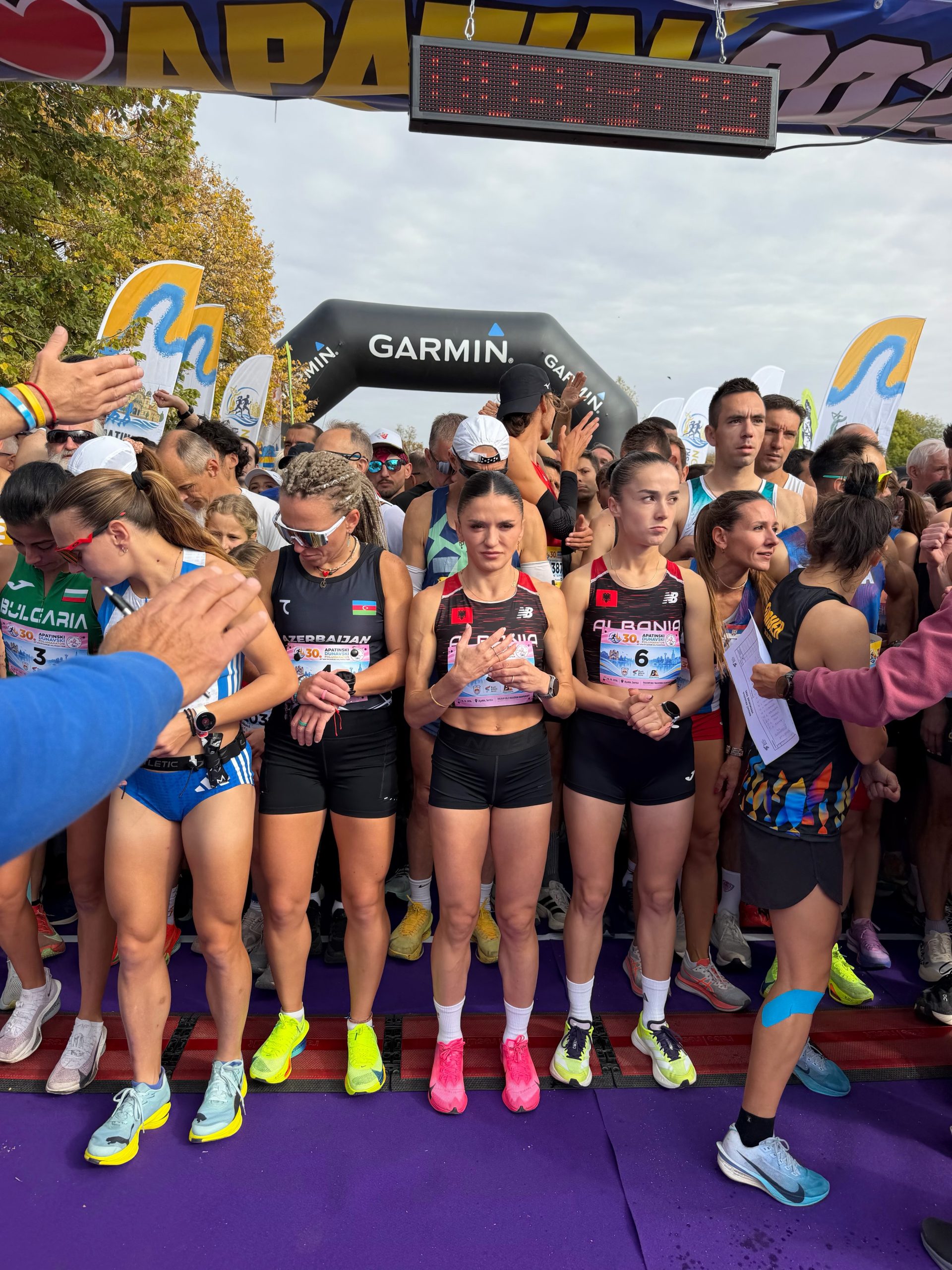 Luiza Gega wins Balkan half-marathon title in Serbia