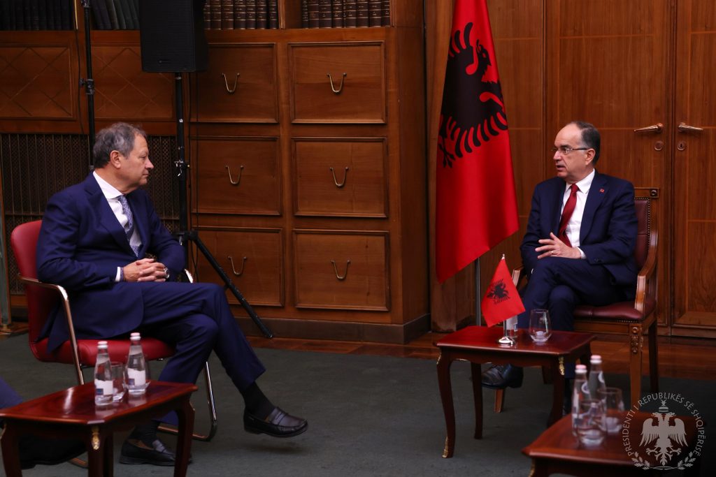 President Begaj discusses development projects with American-Albanian foundation