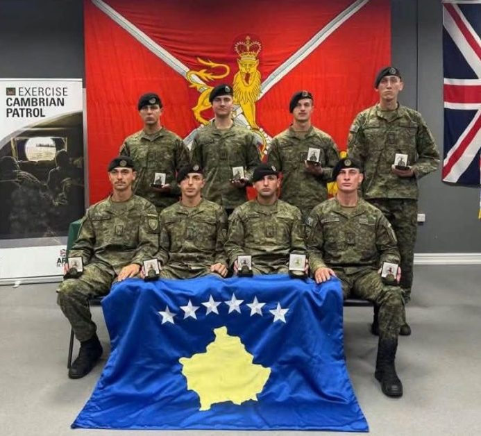 Kosova Security Force wins gold at Cambrian Patrol 2026