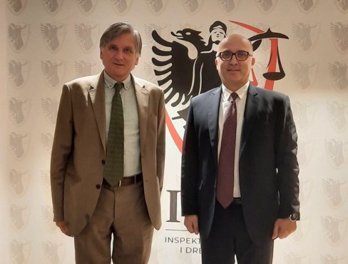 OSCE ambassador and justice inspector discuss stronger judicial accountability