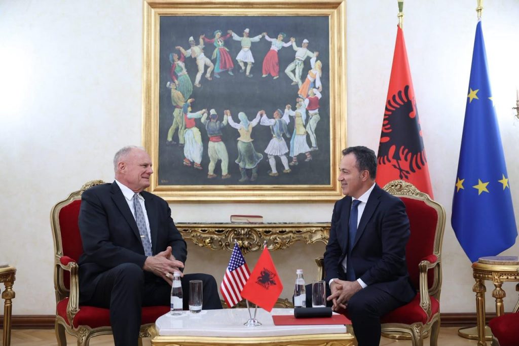 Speaker Peleshi welcomes US Ambassador Wendt to Assembly of Albania