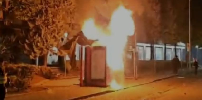 Clashes spread across Tirana as protesters attack police and public buildings