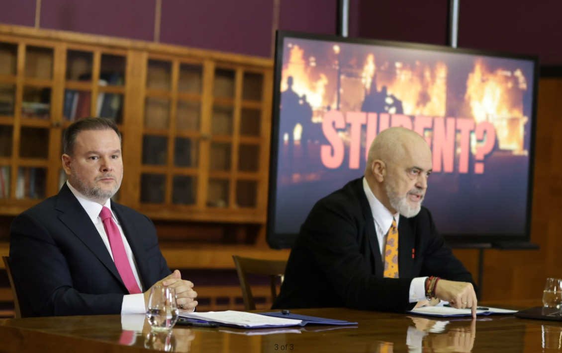 PM Rama accuses violent protesters of seeking to destabilize Albania