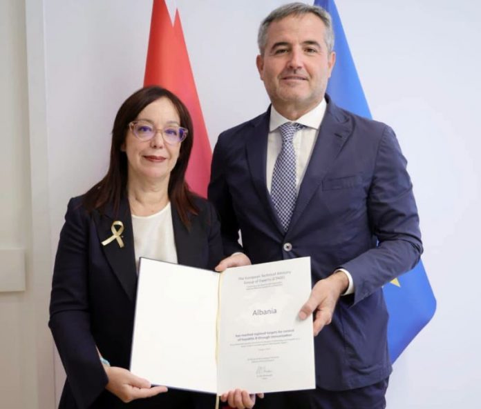 L’OMS certifie que l’Albanie a atteint les objectifs de lutte contre l’hépatite B