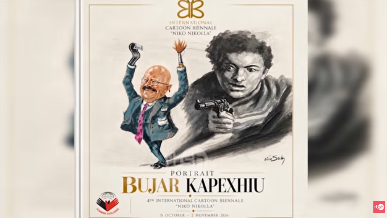 Biennale de la caricature « Niko Nikolla » fait de Korça un centre d&rsquo;art satirique
