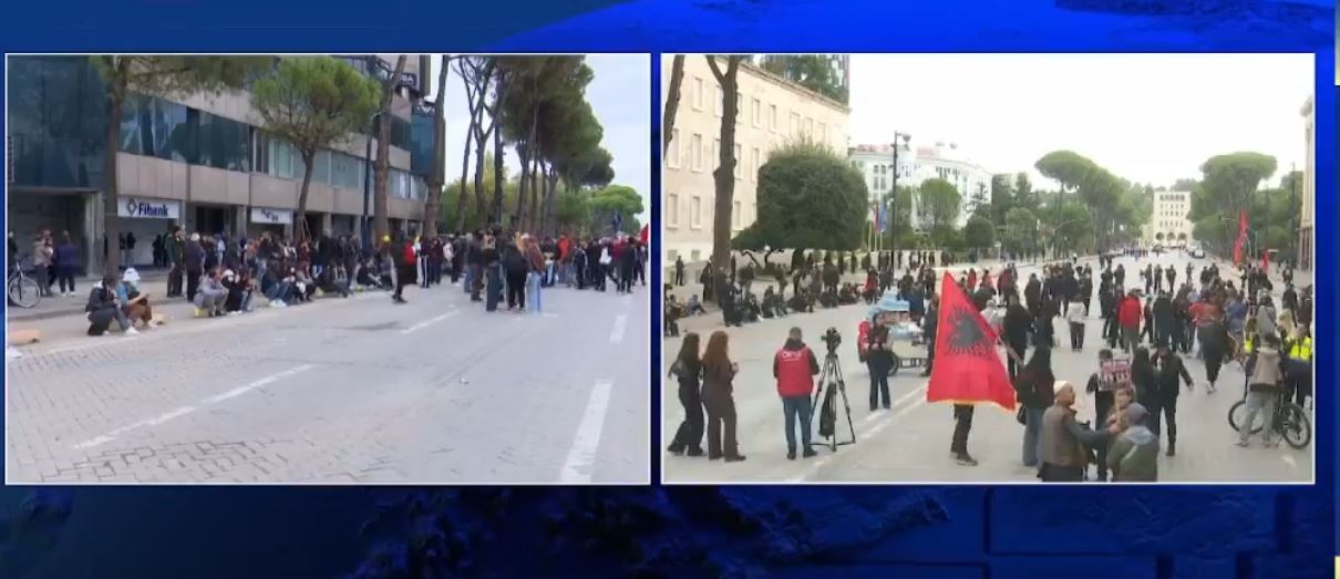 Manifestations entrent dans leur neuvième jour, des jeunes et des citoyens marchent vers le bureau du Premier ministre