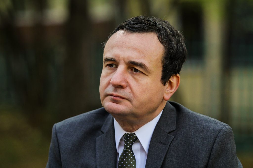 Albin Kurti appelle l’UE à accorder au Kosovo le statut de pays candidat à l’adhésion