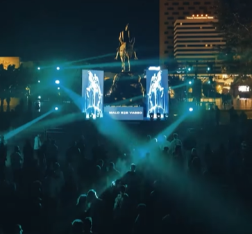 Sam Shure et des artistes albanais ont apporté l&rsquo;énergie de Berlin à Tirana