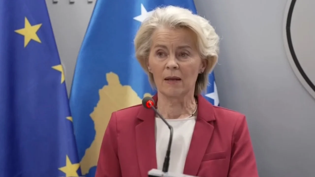Von der Leyen: la stabilité institutionnelle, essentielle pour le Kosovo