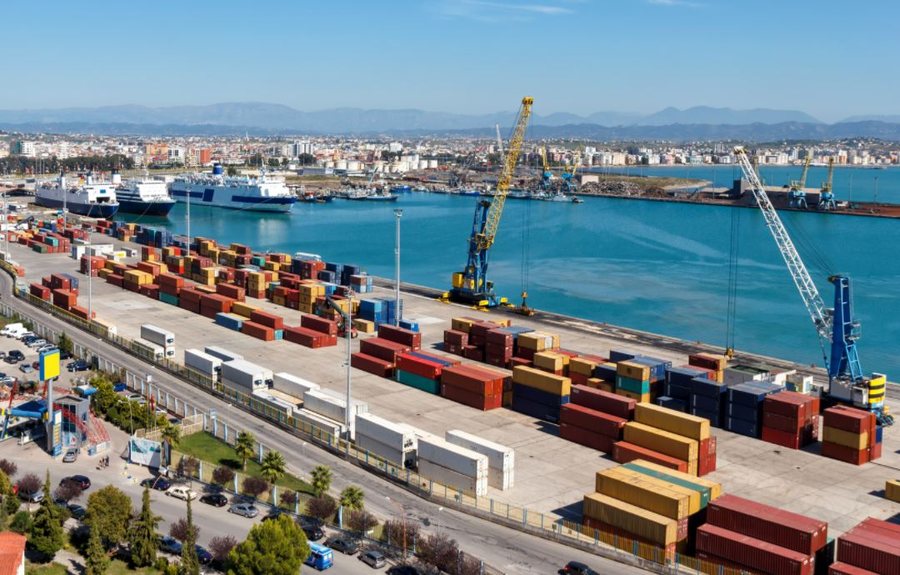 Σημαντική αύξηση εμπορικής δραστηριότητας στο Λιμάνι Δυρραχίου