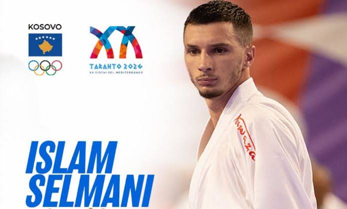 Giochi del Mediterraneo “Taranto 2026”: Islam Selmani regala al Kosovo la settima medaglia