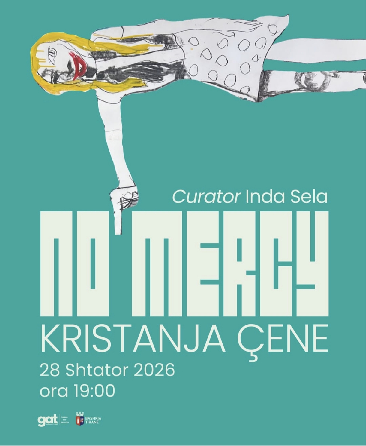 Inaugurata a Tirana la mostra “No Mercy” di Kristanja Çene
