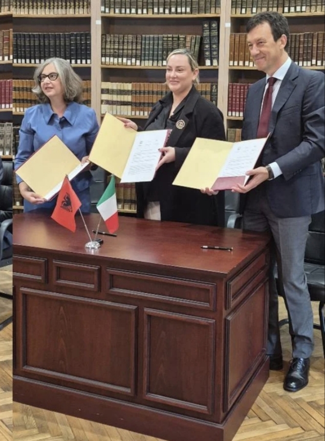 Cultura, accordo tra le Biblioteche Nazionali di Albania e Firenze