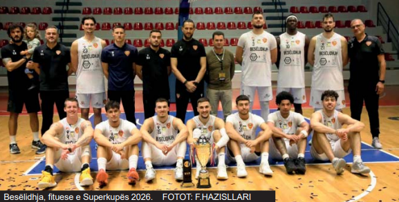 Basket, Besëlidhja conquista la Supercoppa d’Albania 2026
