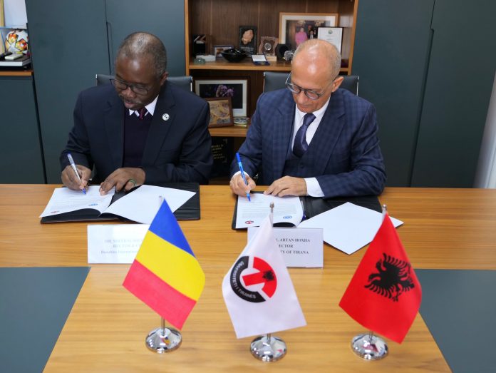 L’Università di Tirana accordo di cooperazione con l’Università Danubius in Romania.