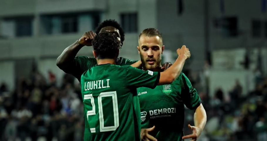Conference League, l’Egnatia debutta con un pareggio: 1-1 contro il Midtjylland