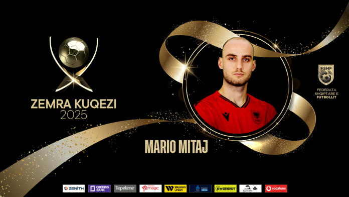 Mario Mitaj je nagrađen trofejem „Crveno-crno srce“