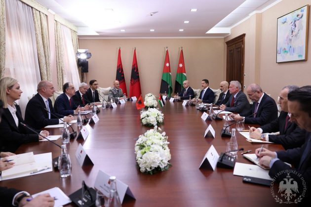 Cumhurbaşkanı Begaj – Ürdün Krallı Abdullah II bin Al Husseini, güvenlik ve ekonomi üzerine görüşmeler yaptı