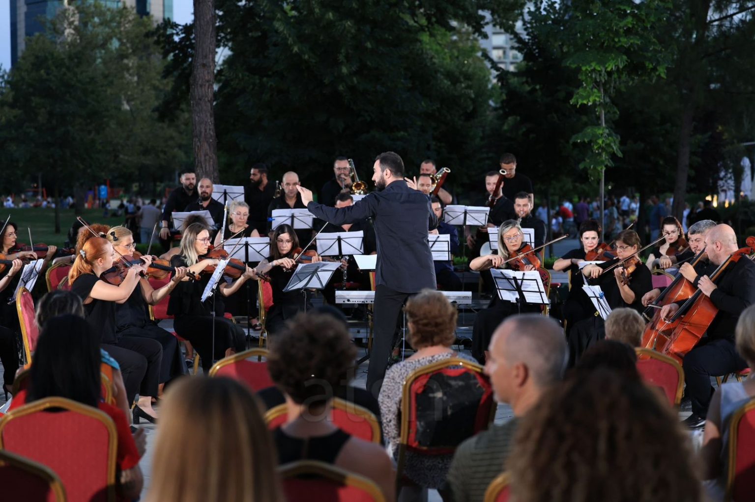 RTSH Orkestrası, Arnavut Sinemasının Kalbine Müzikle Dokundu