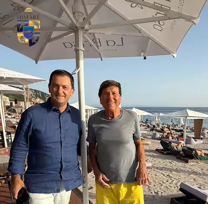 Müzik İkonu Gianni Morandi, Arnavutluk Sahillerine Hayran Kaldı