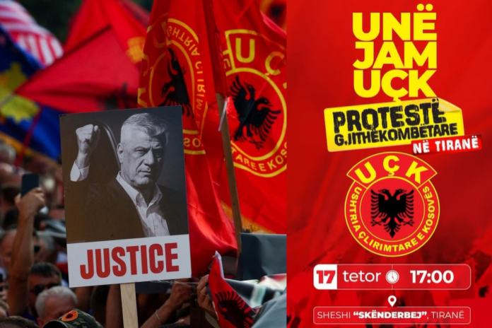 Tiran: Bugün UÇK’nin eski liderlerine destek için protesto düzenlenecek
