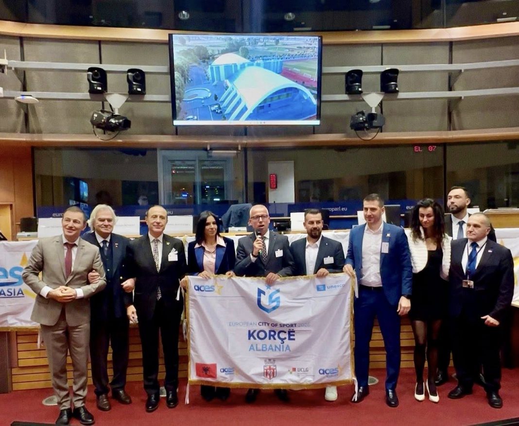 Korça, 2026 Avrupa Spor Kenti Seçildi